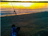 Sunset fishing