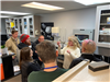 Citizen Academy tours the chemistry lab in the water treatment plant. 
