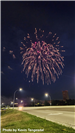 Fireworks display on the State Capitol grounds. 