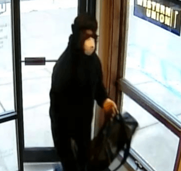 US Bank Robbery Suspect 