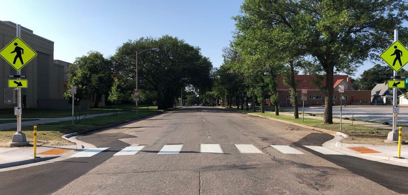 Curb Extensions 7th and 9th Street