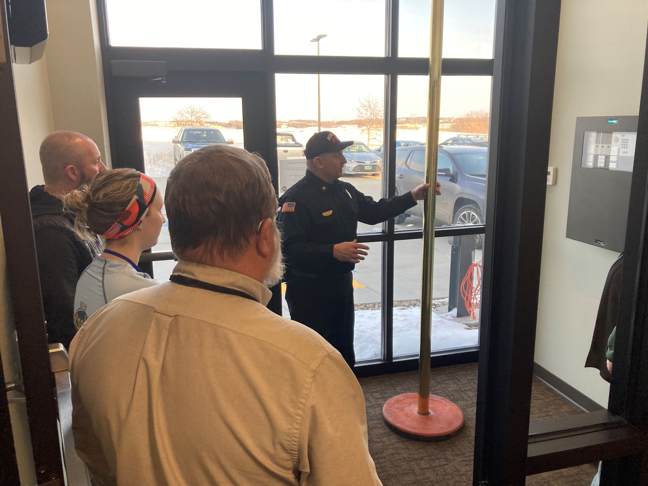 2023 Citizen Academy - Fire Pole