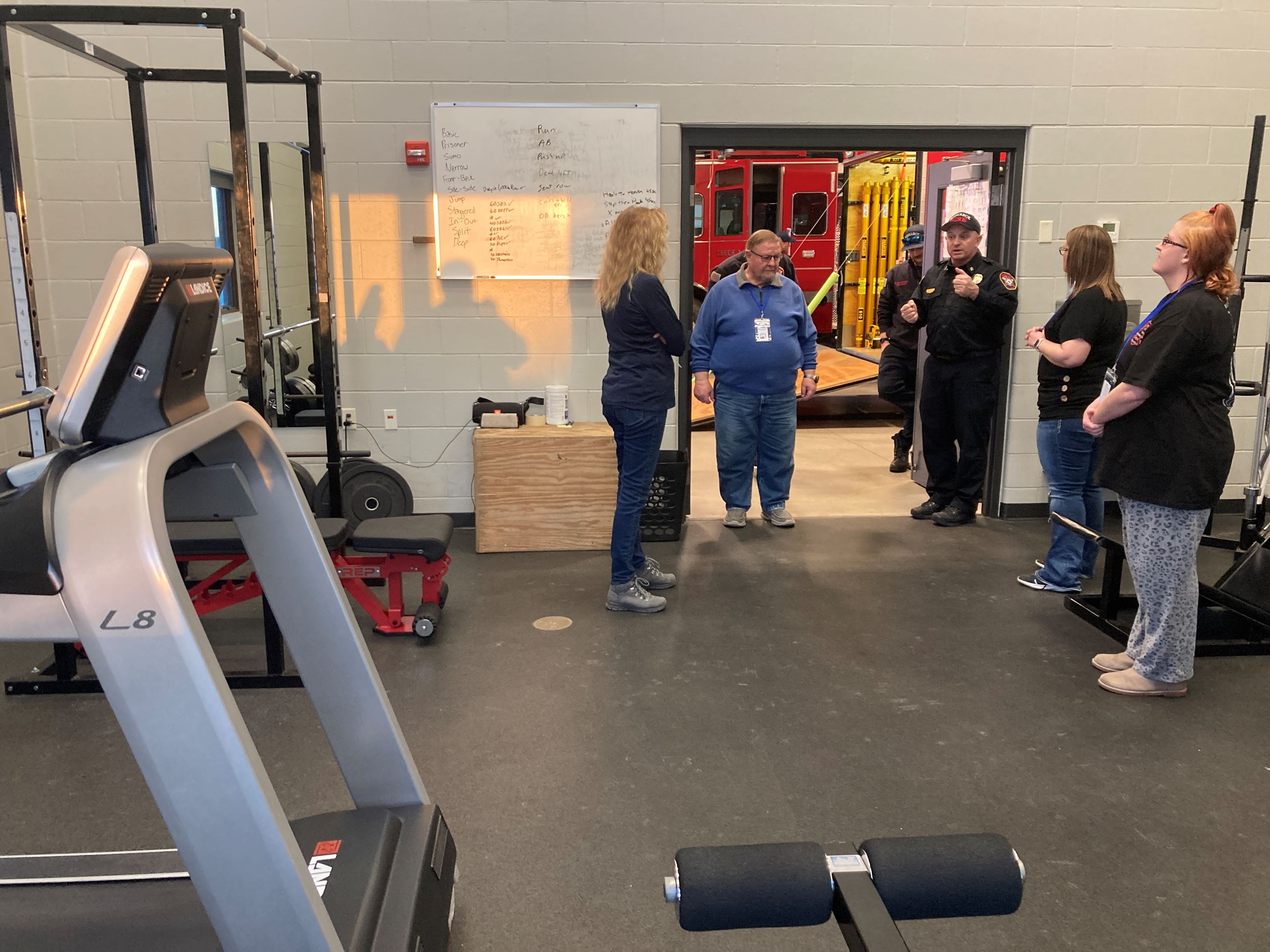 2023 Citizen Academy - Fire Gym