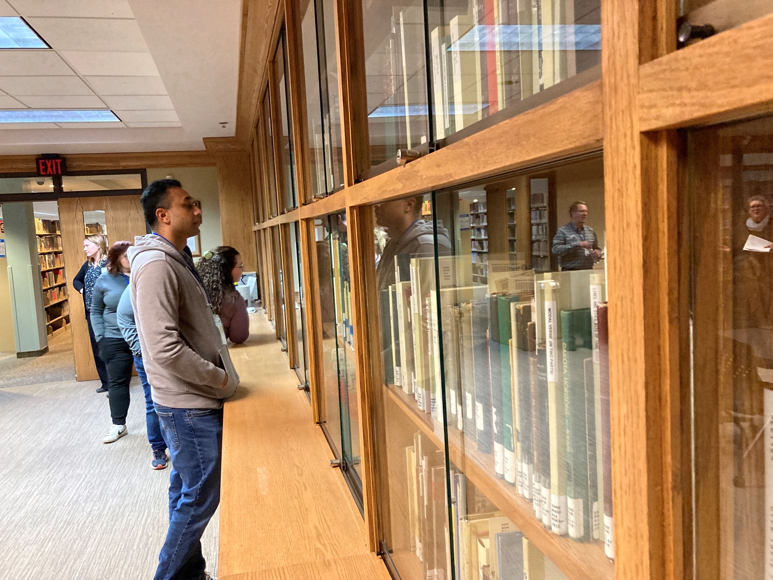 Citizen Academy looks at the Library's special collections. 