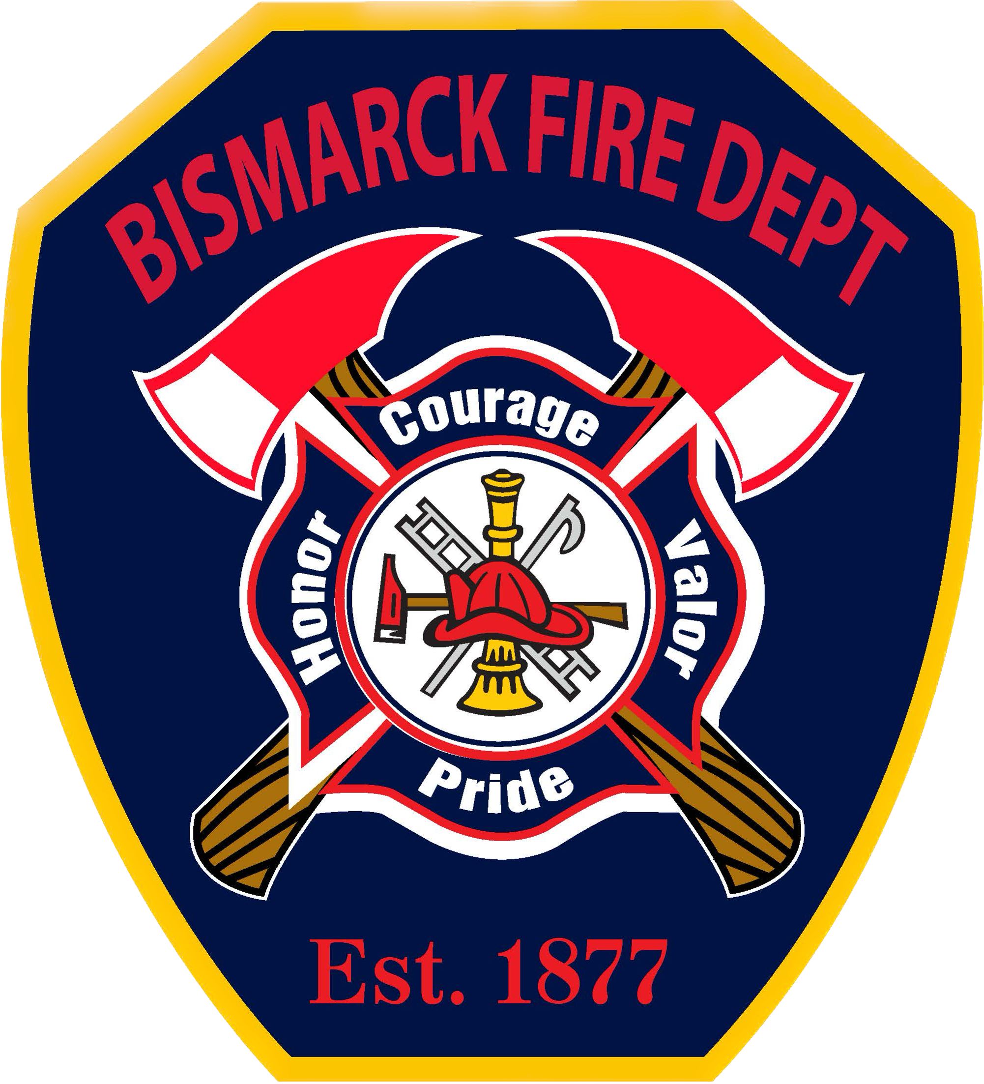 Bismarck Fire Department Badge