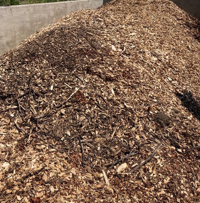 wood chips