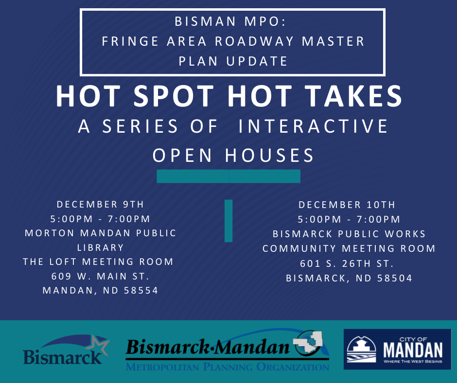 MPO Fringe Area Road Master Plan Public Input Meeting Opportunities