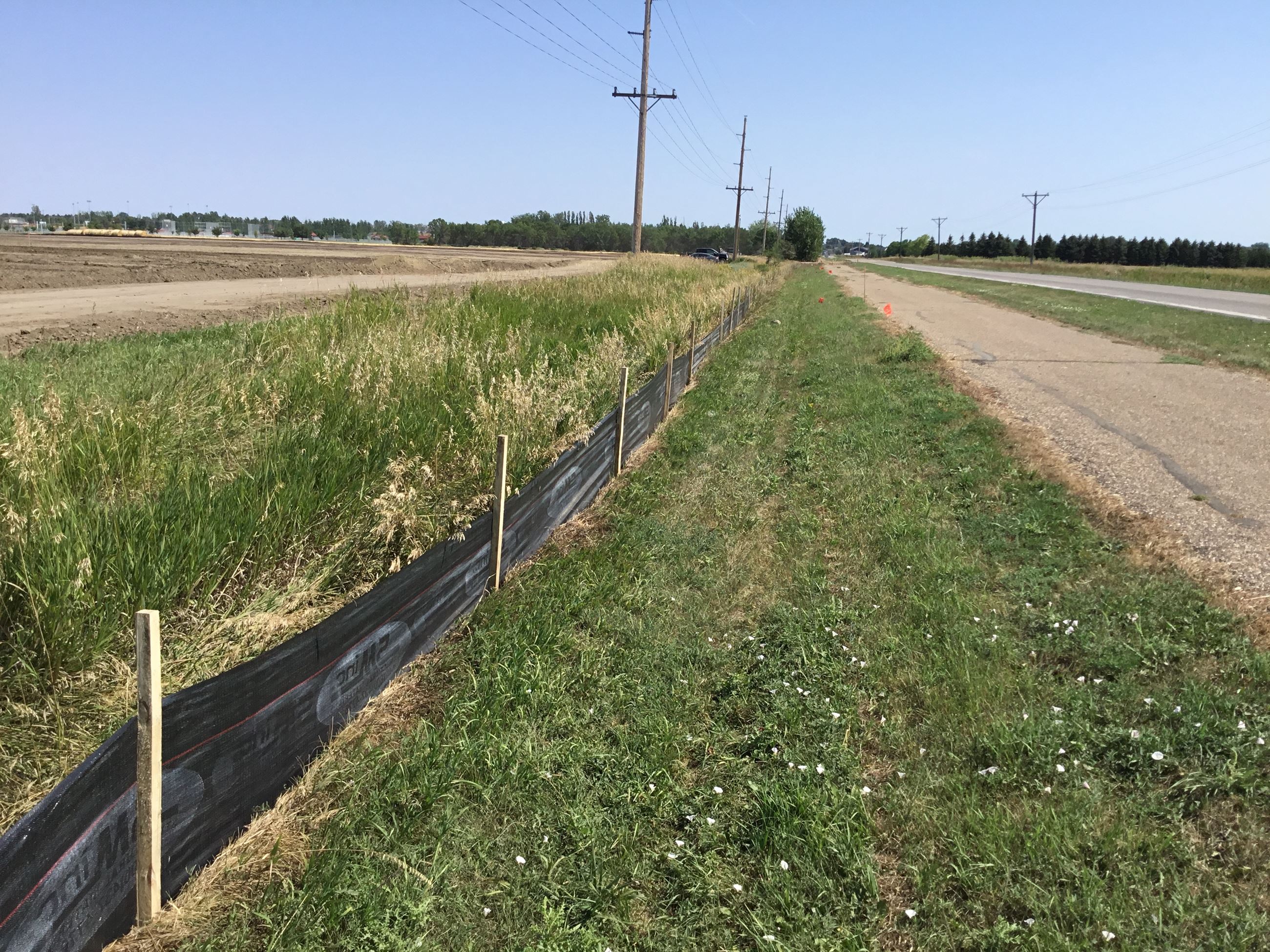 Roadway erosion control done right