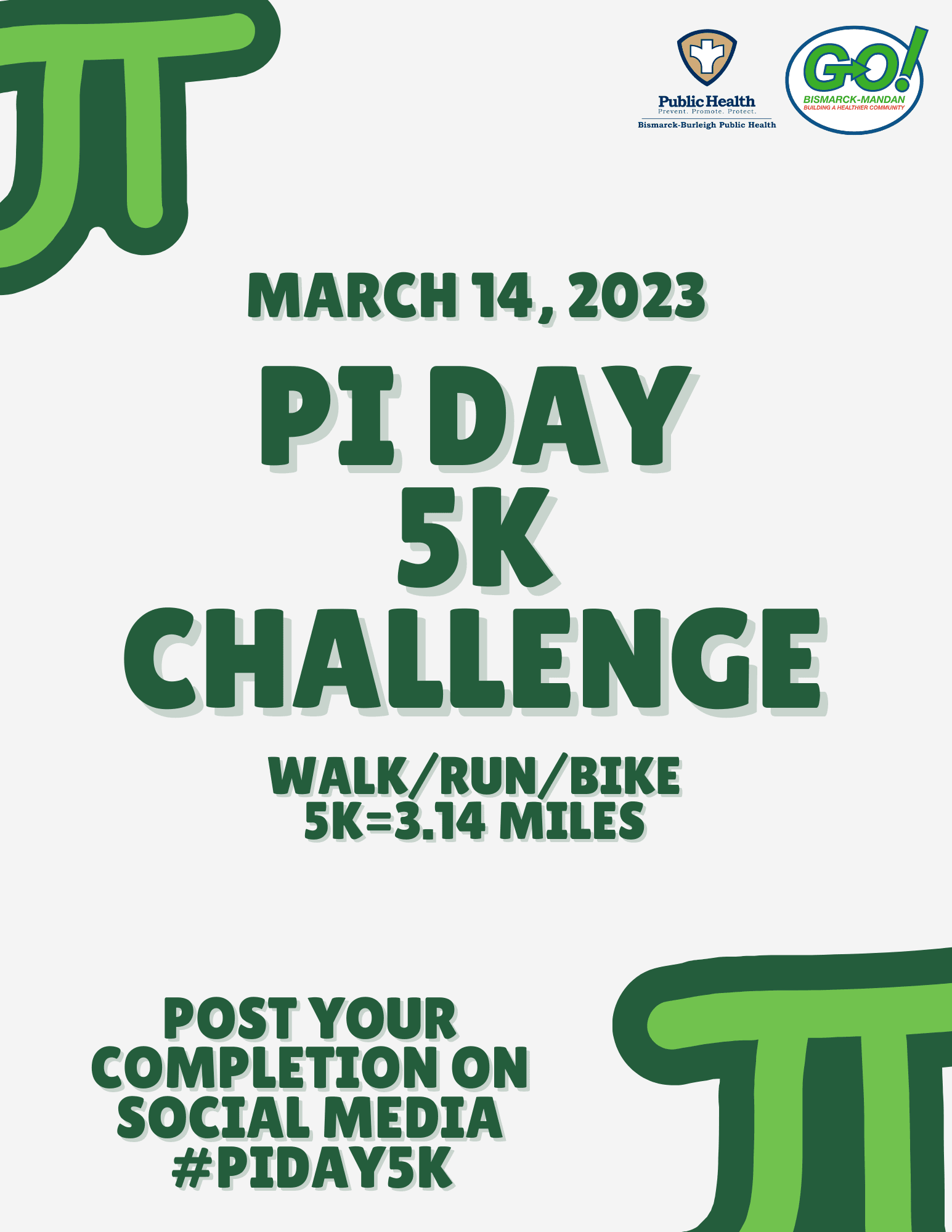 PI Day 5K Graphic