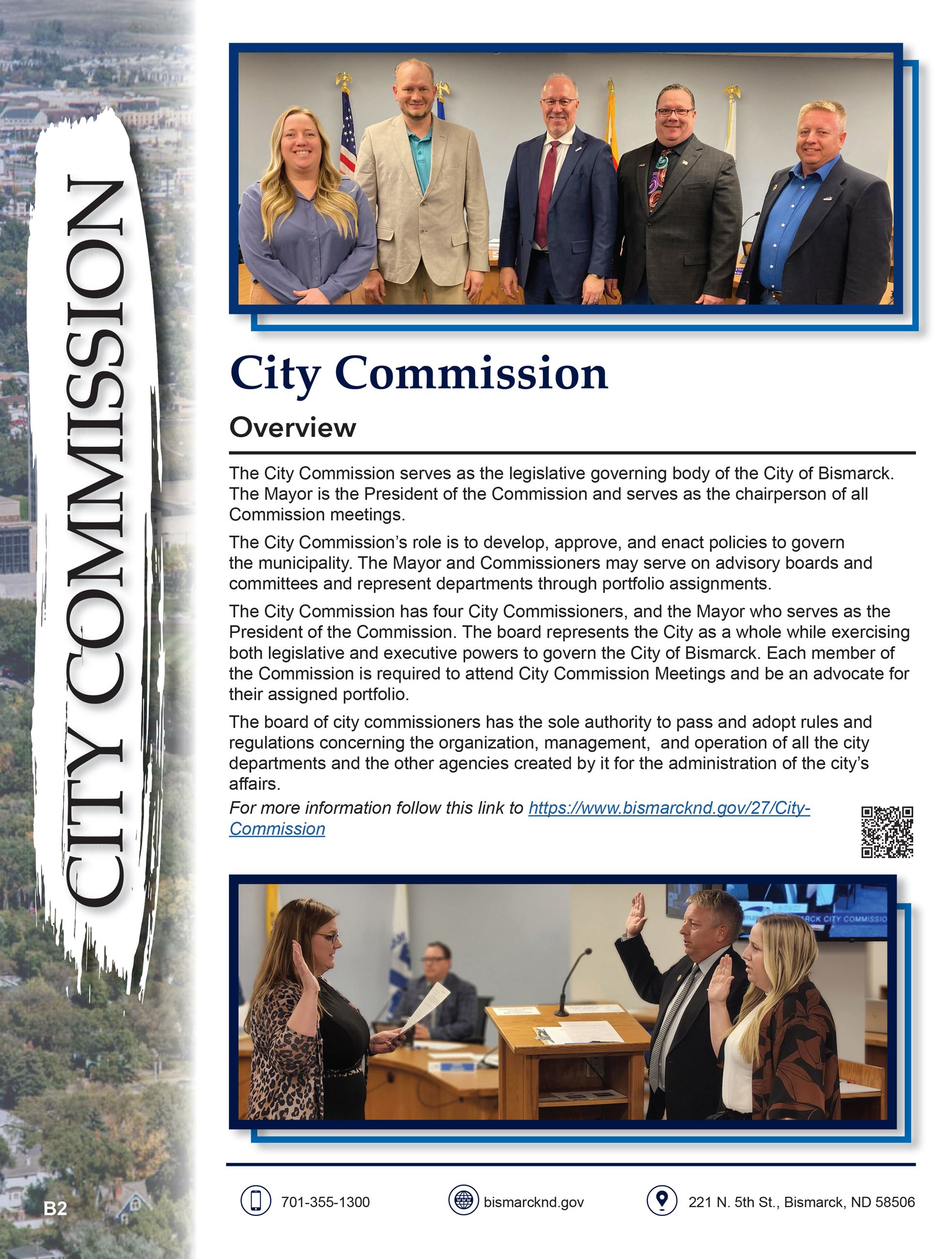 Commissioner Media Kit Page
