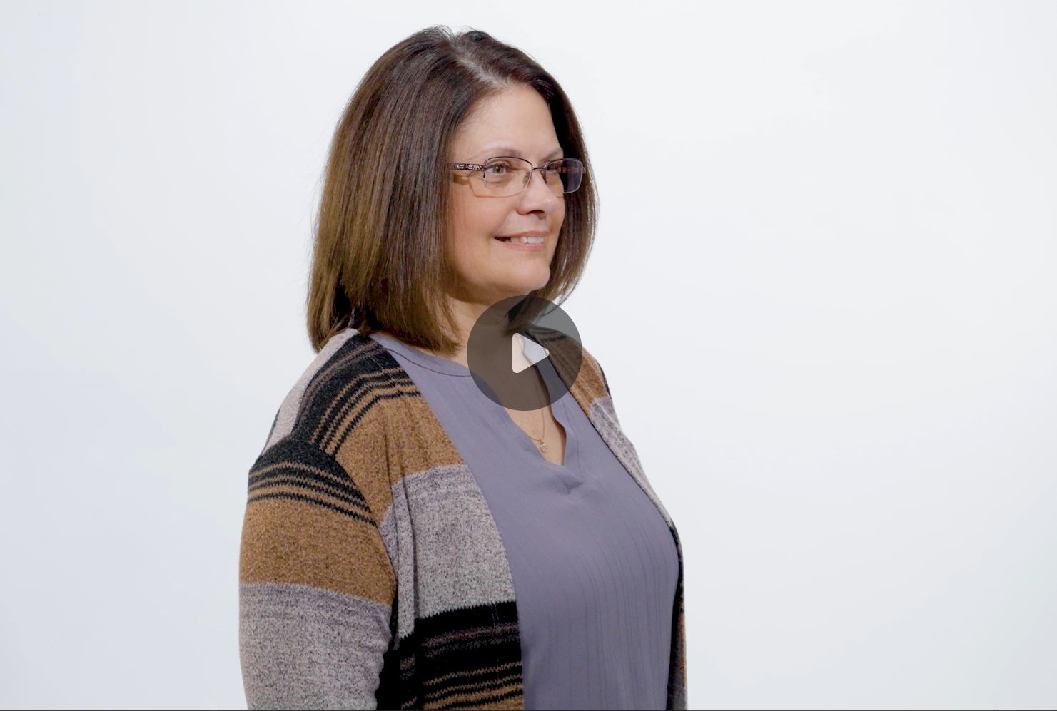 Picture of Pam S. who is a cancer survivor and advocate for the Women's Way Program.