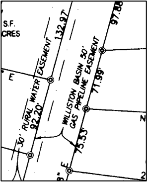 Specific Utility Easement Example