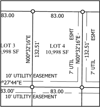 Utility Easement Example