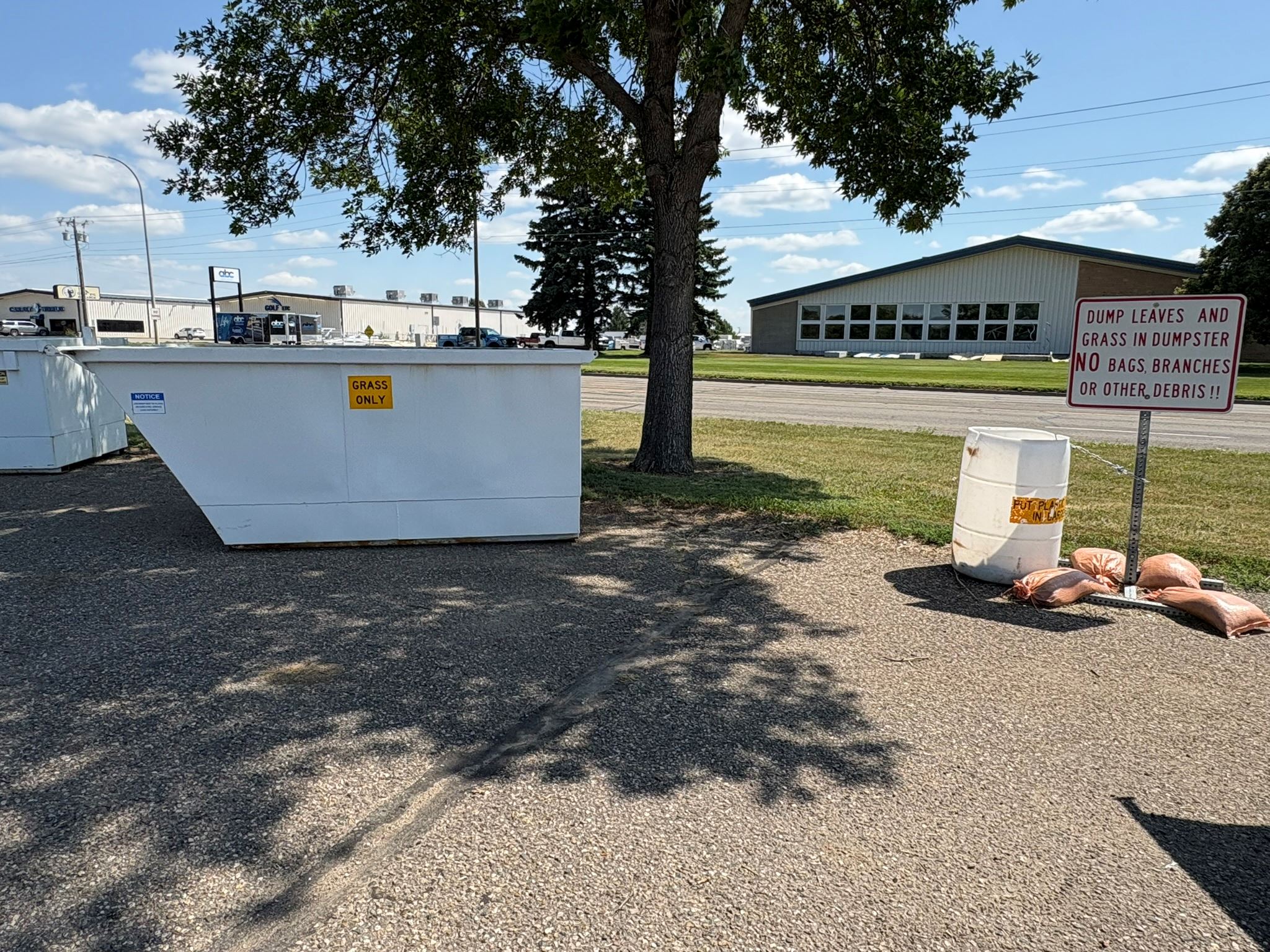 Yard Waste Site Airport Road